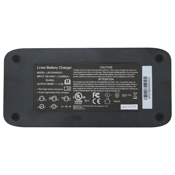 EUNORAU 48V 2A BATTERY CHARGER