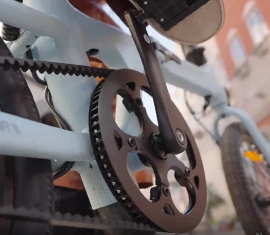 Carbon belt with torque sensor